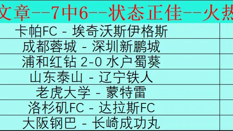 大乐透期号专家质合分析：曼雷萨VS约文图特推荐